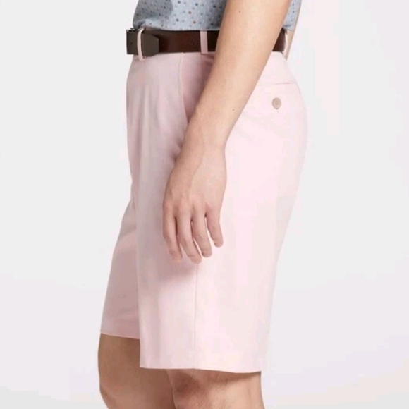 Walter Hagen, NWT, Perfect 11 Raspberry Pink Seersucker Golf Shorts, Size 38 - Picture 14 of 14